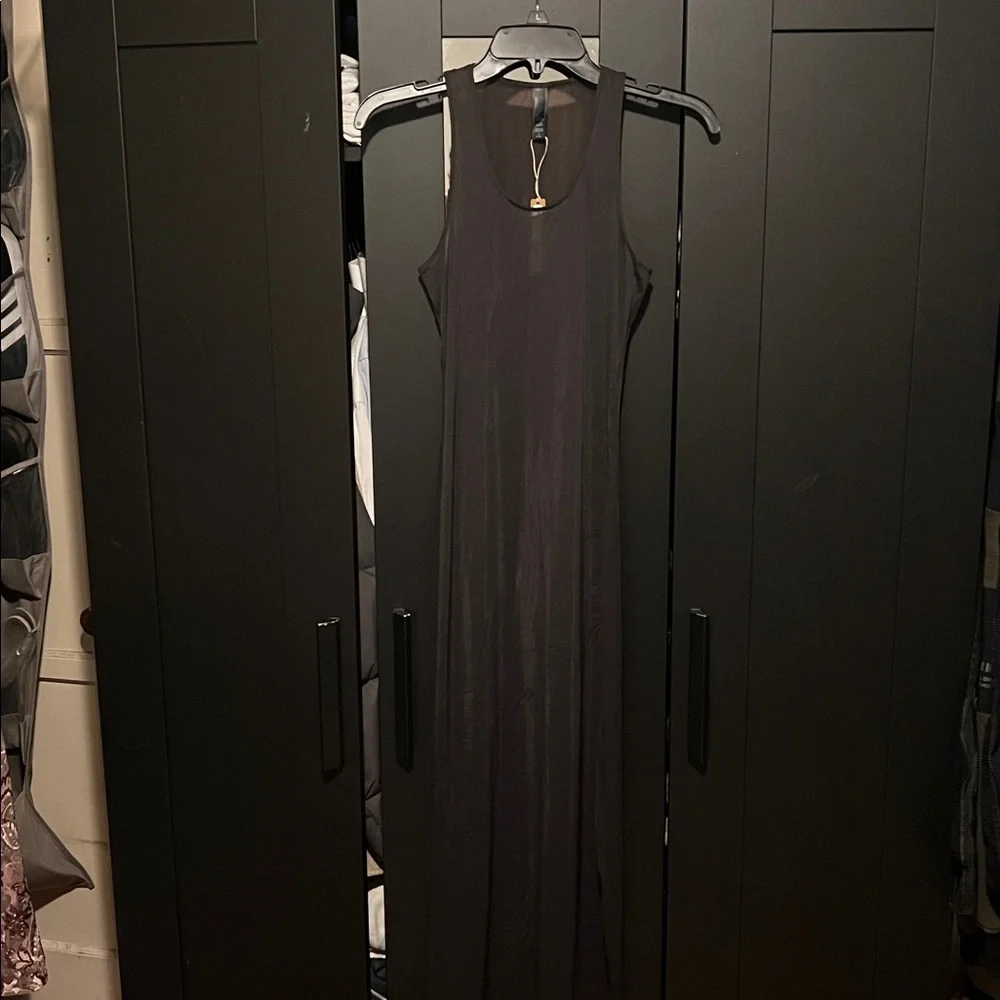 Skims mesh long dress cover up